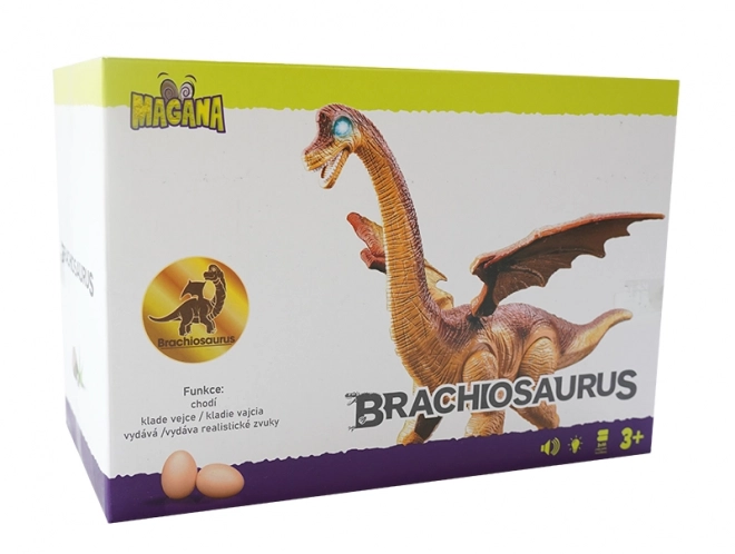 Chodící bateriový dinosaurus Brachiosaurus