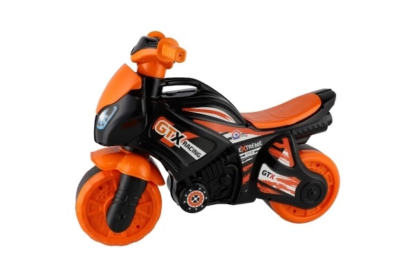 Dětské odrážedlo motorka GTX Racing oranžovo-černé