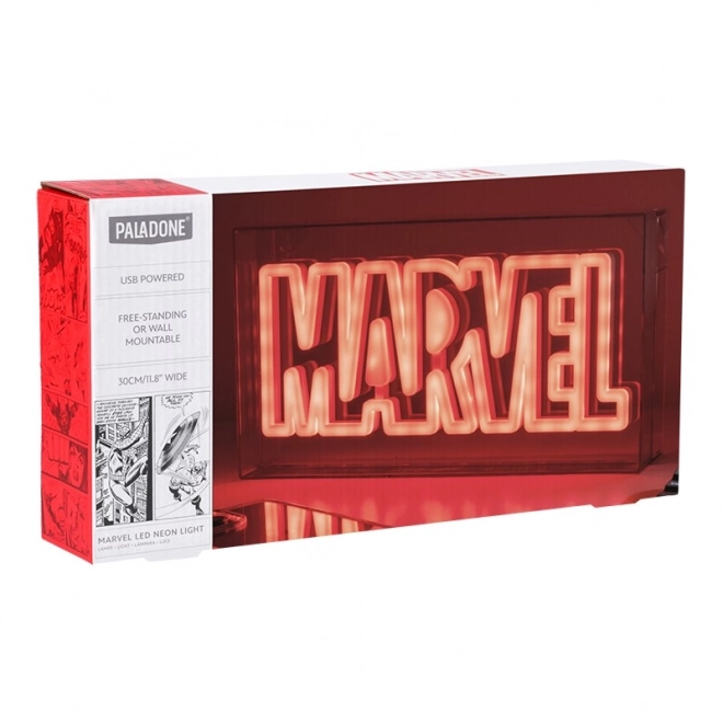 Neonové světlo Marvel