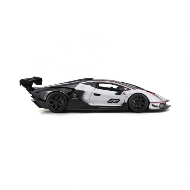 Bburago 1:24 Dirka Lamborghini Essenza SCV12 – Bílé