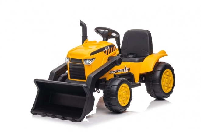 Bateriový traktor s přívěsem S617 žlutý