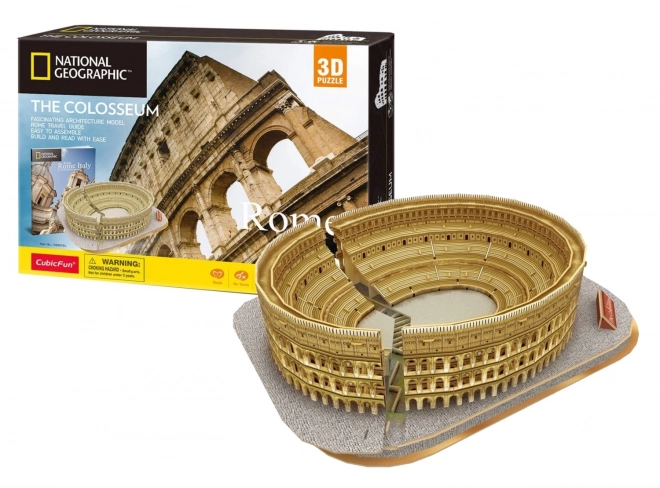 3D puzzle CubicFun Národní Geografické Koloseum 131 dílků