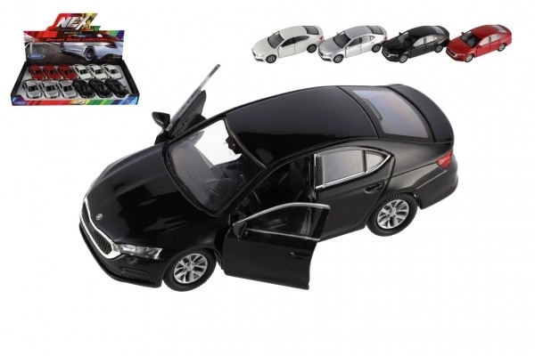 Model auta Škoda Octavia 1:34 bílá