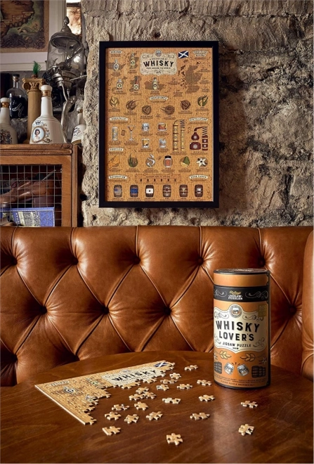 Ridley's Games Puzzle pro milovníky whisky 500 dílků