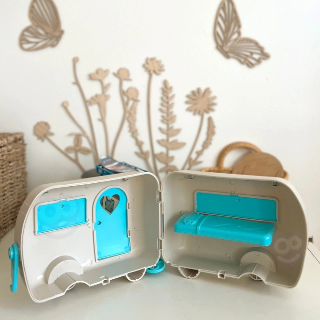 Woopie Karavan XL pro panenky Kempingová sada s přívěsem