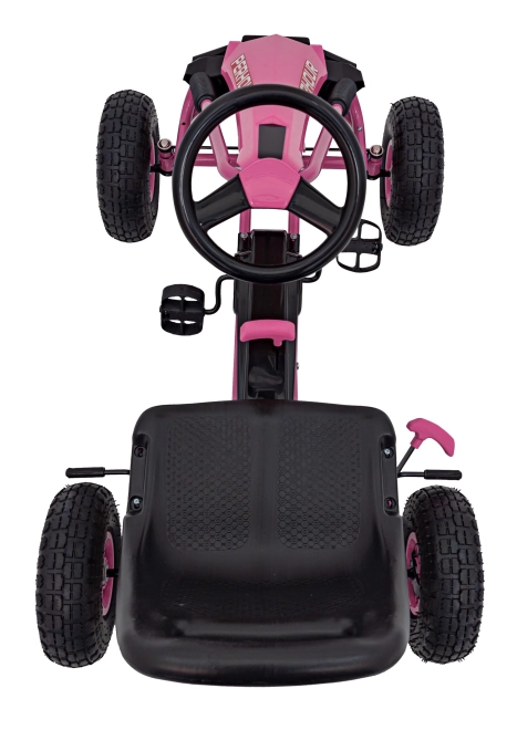 AIR PerHour Pedal Go-Kart – Růžový