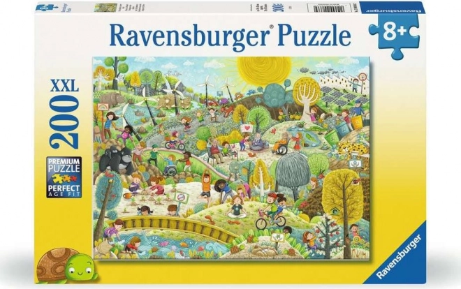 Puzzle Udržitelnost XXL 200 dílků