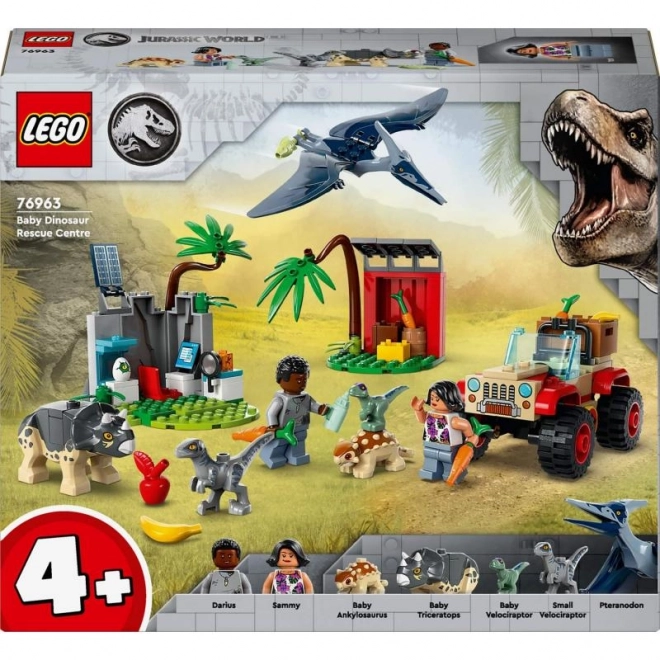 LEGO® Jurassic World 76963 Záchranářské středisko pro dinosauří mláďata