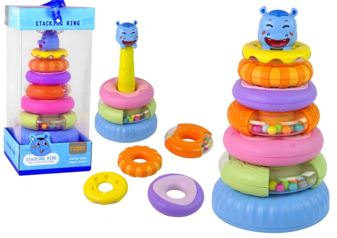 Vzdělávací pyramida Barevné kroužky