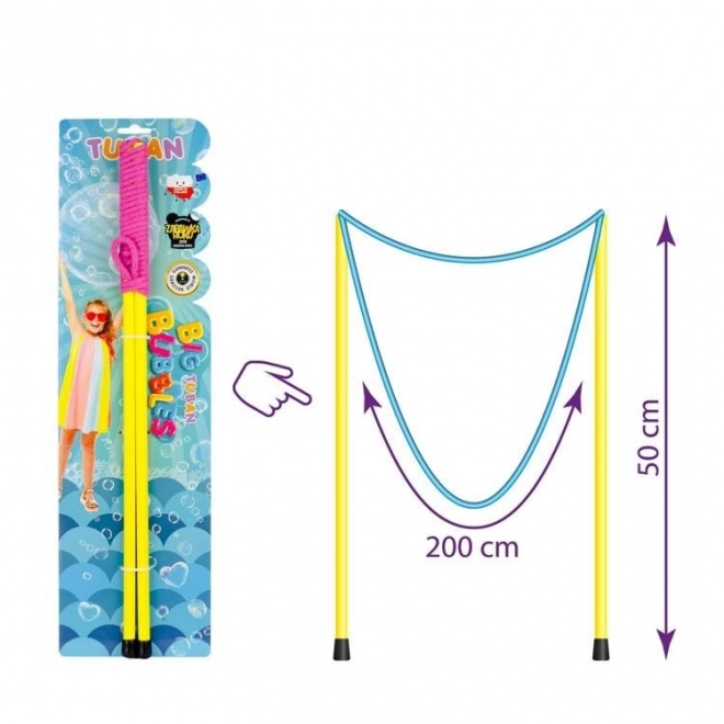 Sznurek na velké mýdlové bubliny 50 cm