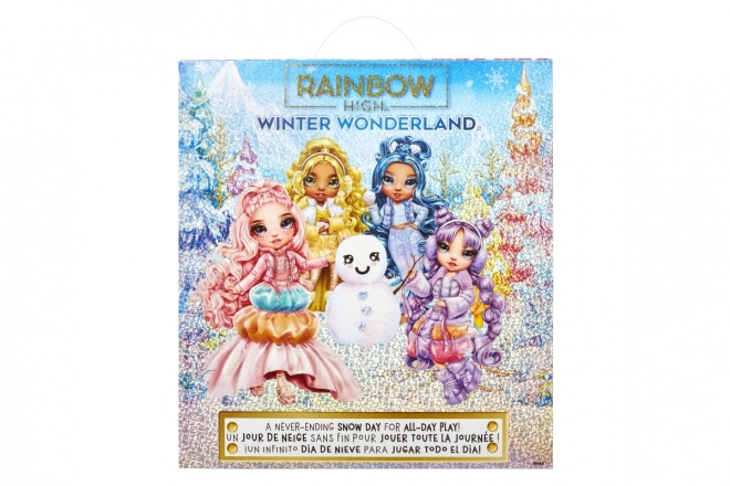 Rainbow High Zimní fashion panenka - Skyler (Blue)