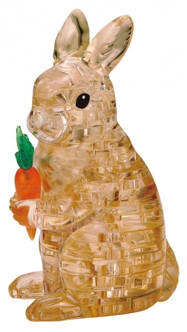 HCM KINZEL 3D Crystal puzzle Zajíc 41 dílků