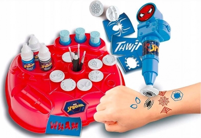 Kreativní sada k vytváření tetování Spider-Man Clementoni
