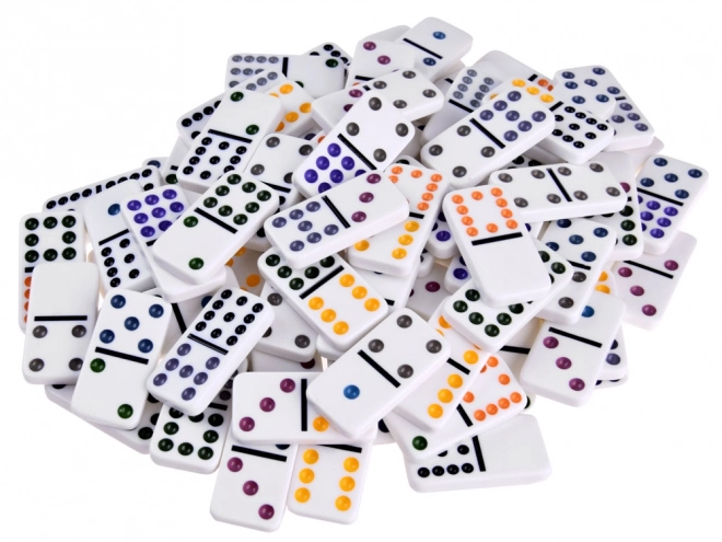 Sada her Domino a Mexican Train s kovovým kufříkem