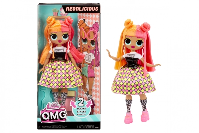 L.O.L. Surprise! OMG Velká ségra, 2 outfity – Neonlicious