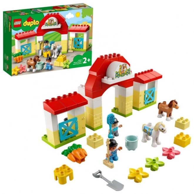 LEGO Duplo 10951 Stáj s kucy a poníky