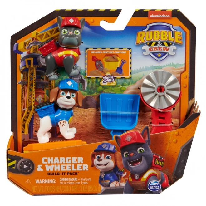 Figurky Psí hlídky Rubble a jeho posádka 2-pack mix