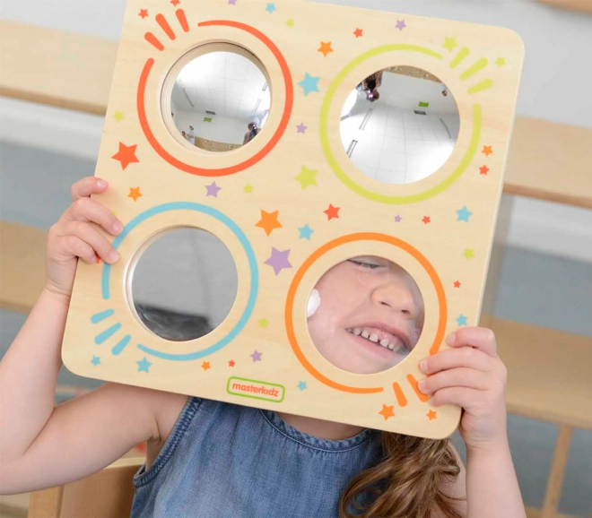 Masterkidz smyslová tabule se zrcadly a čočkami
