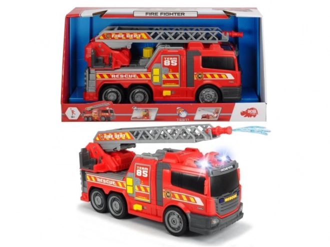 Hasičské auto se zvukovými a světelnými efekty 36 cm