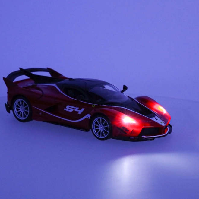 Dálkově ovládané auto Ferrari FXX červené
