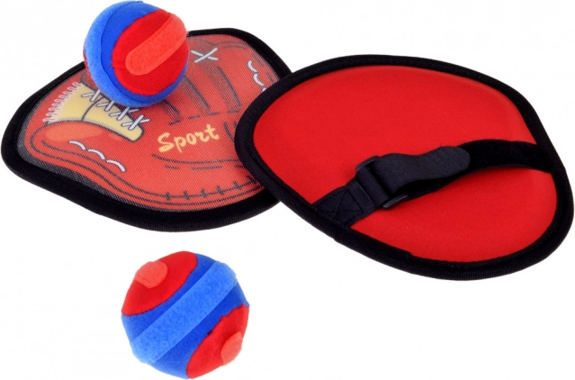 Sportovní hra Catchball sada 2 x terč + 2 míčky