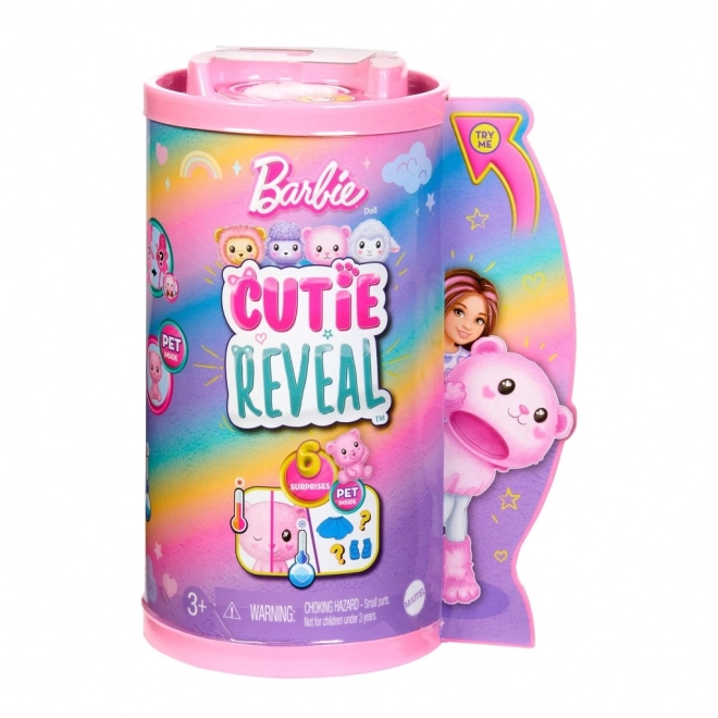 BARBIE Panenka Cutie Reveal, medvídek