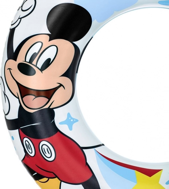 Nafukovací kruh Disney s motivem Mickey Mouse a Kačer Donald 56cm