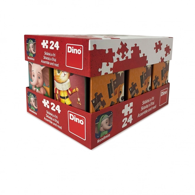 Dino puzzle zvířátka na farmě