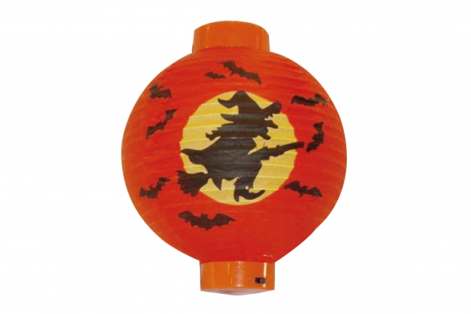 Dekorační lampion Čarodějnice Halloween 20 cm na baterie
