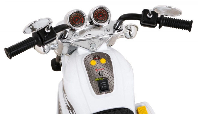 Motocykl Hot Chopper – Bílý
