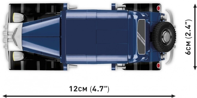 COBI 2263 1934 Citroën Traction 7A, 1:35, 222 k, 1 f