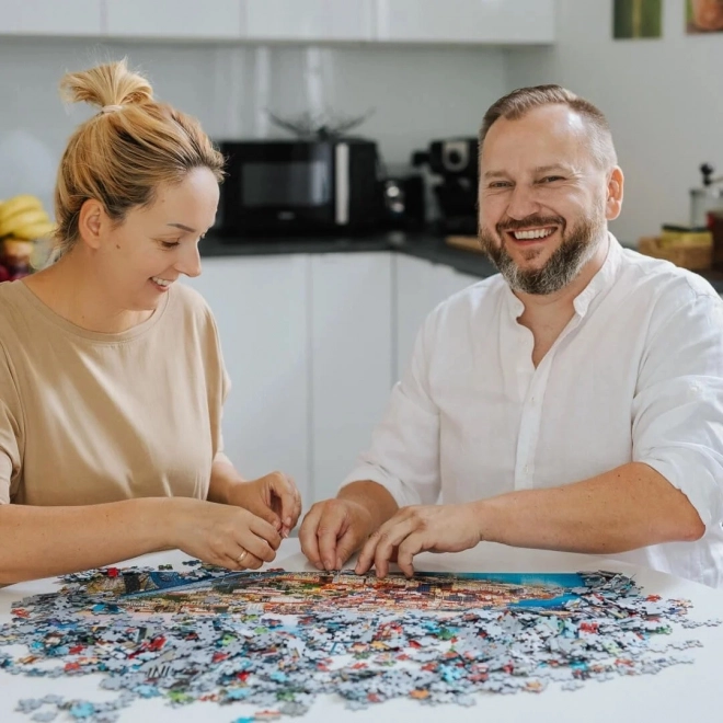 Puzzle 500 dílků Prázdniny se Stitchem Lilo a Stitch