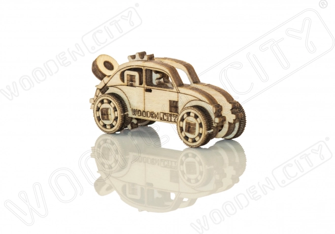 Dřevěné 3D puzzle mini sada Widgets: Historická vozidla
