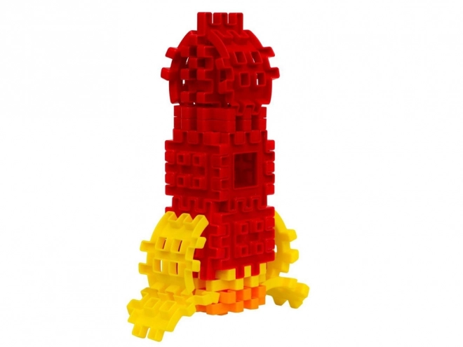 Little Tikes kreativní barevné kostky Wafle 60 ks s taškou