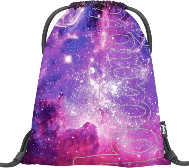 Školní set Baagl Galaxy: batoh, penál, sáček