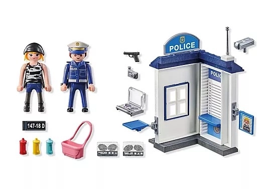 Akční hrdinové - Policejní místnost pro výslech
