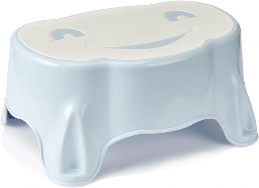 Stupínek k umyvadlu a WC Babystep baby blue
