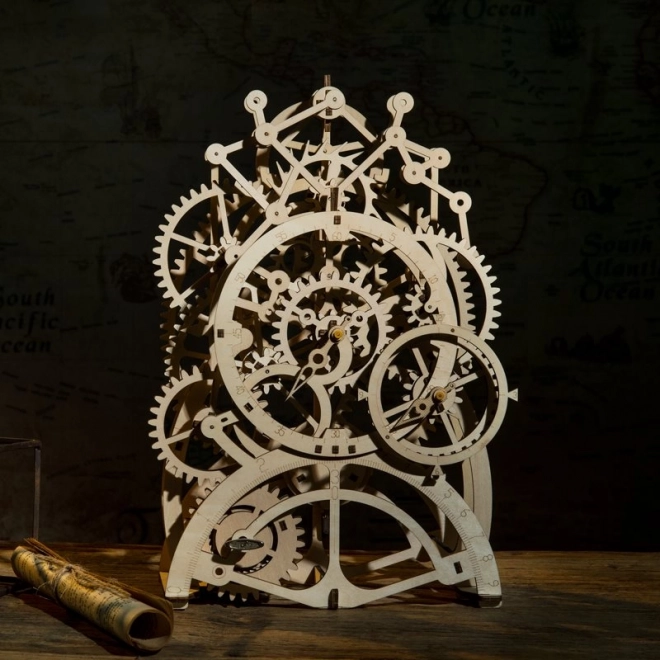 Dřevěné puzzle Kyvadlové hodiny Rokr