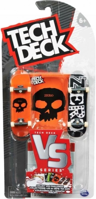 Dvoubalení fingerboardů s překážkou