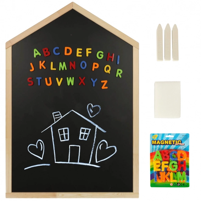 Magnetická kreslící tabule pro děti 93 x 62 cm