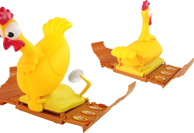 Pískající slepice a létající vajíčko