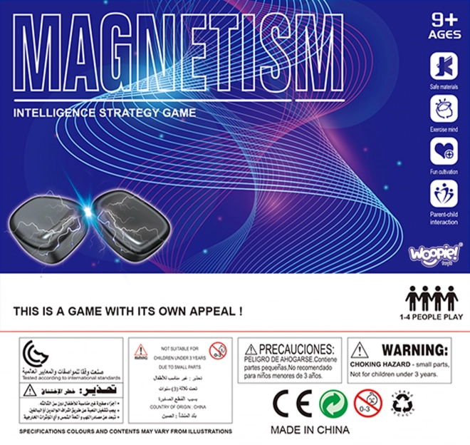 Magnetické kameny ve šňůrce Woopie 27 ks