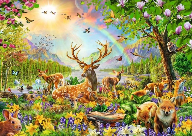 Puzzle jelen XXL 200 dílků