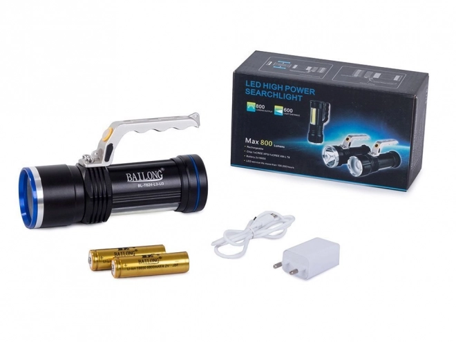 Vojenská LED svítilna s Cree XM-L3-U3 Zoom od Bailong