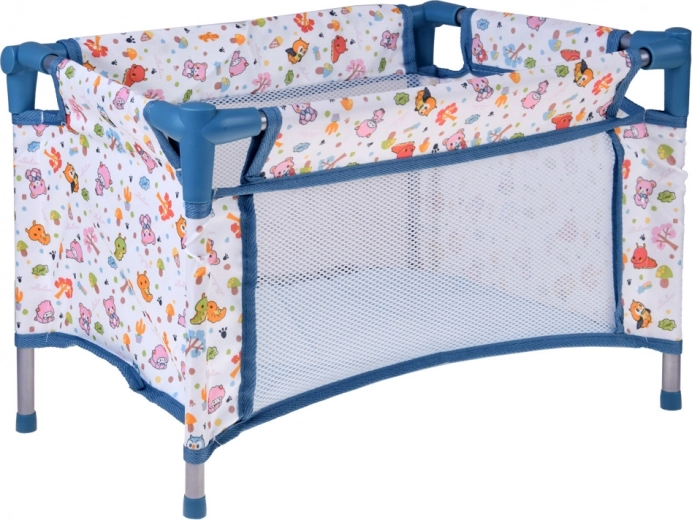 Cestovní postýlka s prodyšnou sítí a taškou