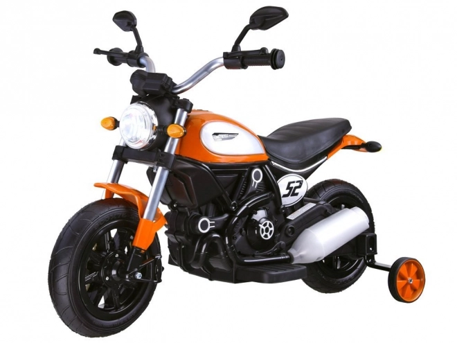 Motorka na baterie Street Bob pro děti – Černá