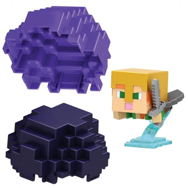 Minecraft mini figurka ve vajíčku