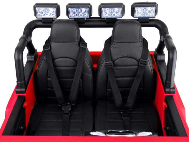 Dětské elektrické auto Toyota Land Cruiser – Červená