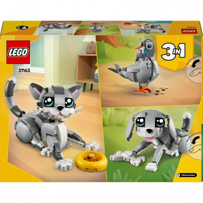 lego creator 3v1 psotná kočka stavebnice