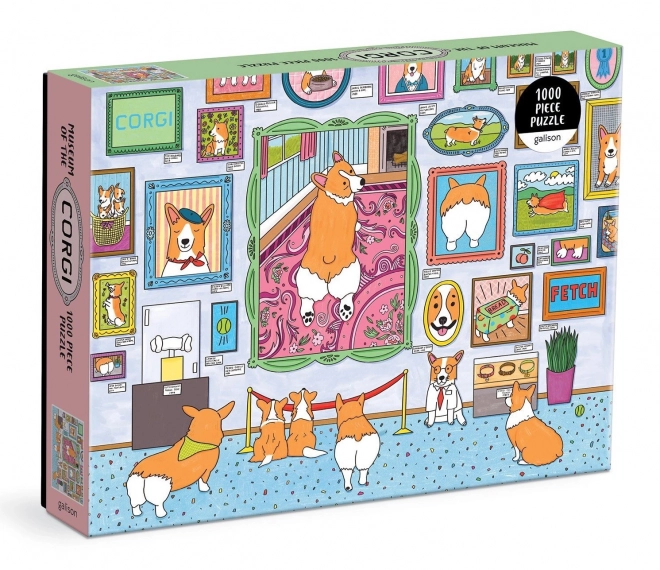 Puzzle Muzeum Corgi 1000 dílků